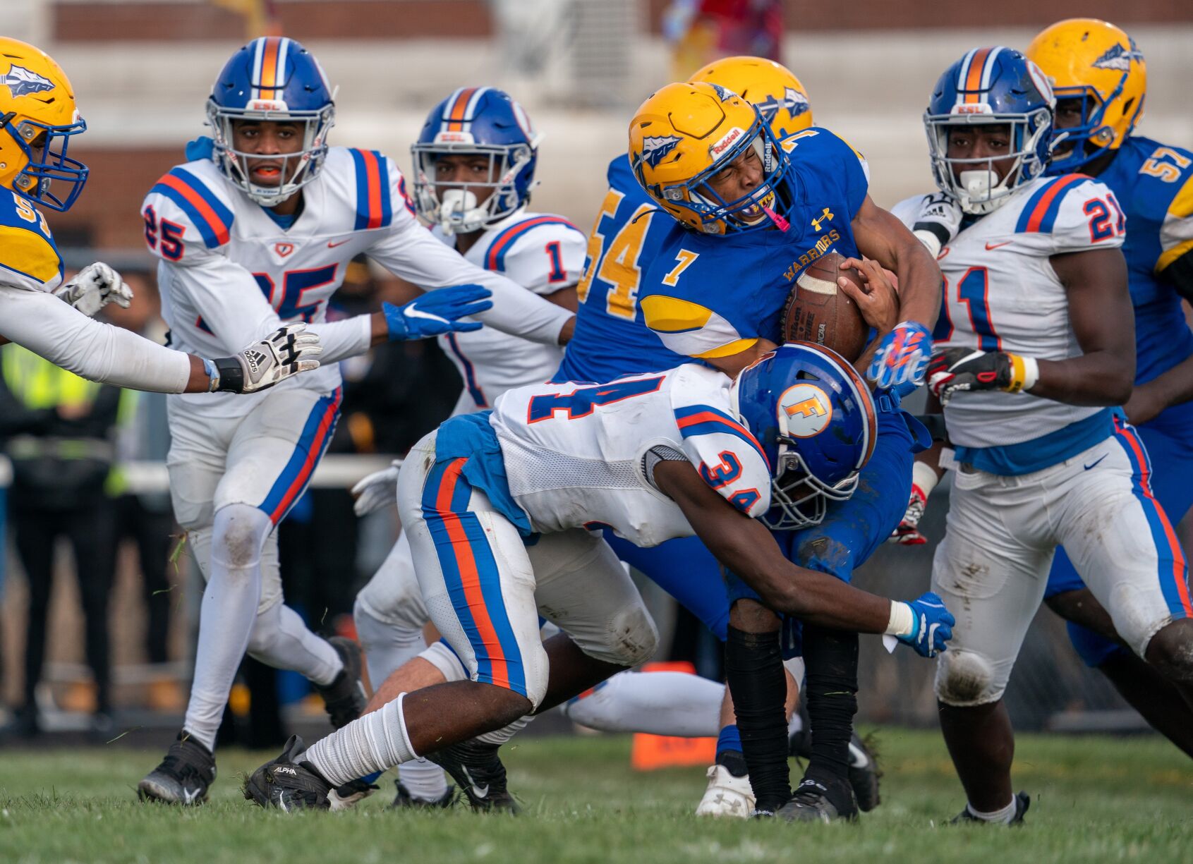 Class 6A football state semifinal: East St. Louis 54, Crete-Monee 13